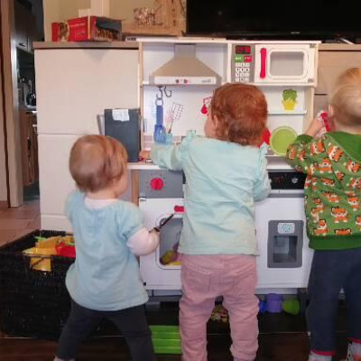 In der Spielküche